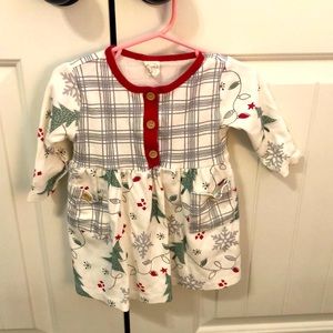 Tesa babe 12-18mth Christmas dress. Worn three times. No stains.